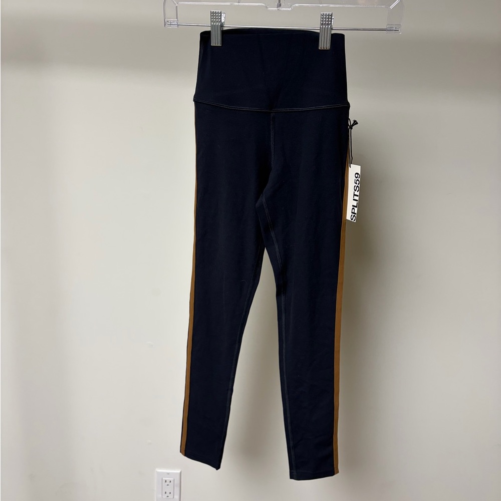 Splits59 amber high waisted 7/8 legging indigo/honey